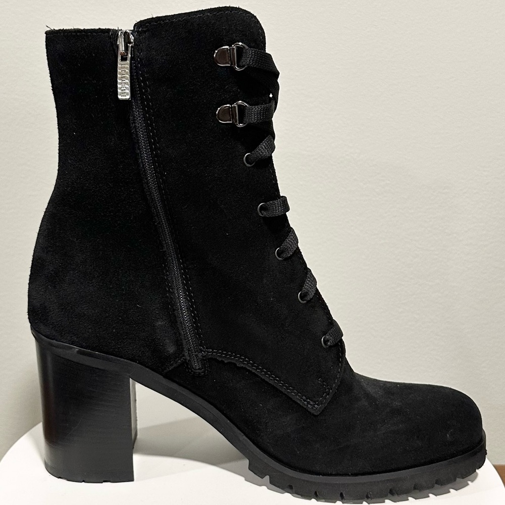 🌹LA CANADIENNE🌹 Parkera Waterproof Block Heel Booties Size: 10 - Picture 4 of 16